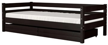 Кроватка Глория с ящиками (Орех Тёмный) в Армавире