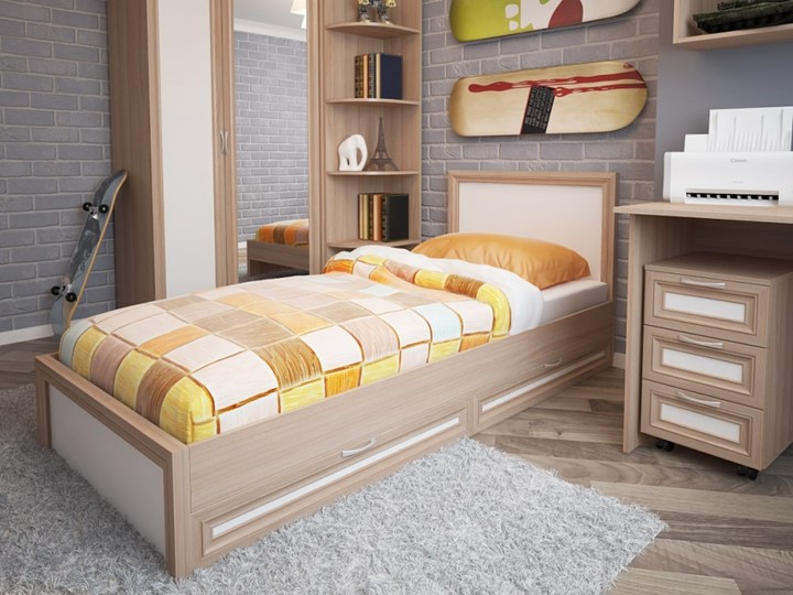 Кровать подростковая Остин М21 в Краснодаре - изображение 2