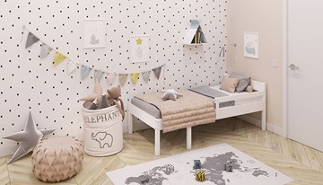 Кровать в детскую POLINI Kids Simple 935 Белый в Краснодаре - предосмотр 6