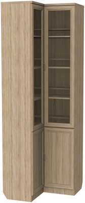 Шкаф угловой 211, цвет Дуб Сонома в Краснодаре - изображение