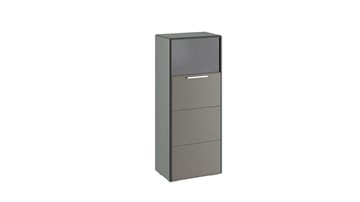 Шкаф Наоми комбинированный одностворчатый, цвет Фон серый, Джут ТД-208.07.28 в Армавире