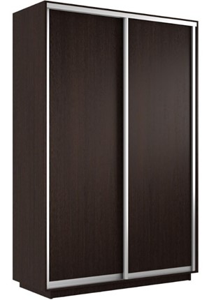 Шкаф 2-дверный Экспресс (ДСП) 1200х600х2400, венге в Армавире - изображение