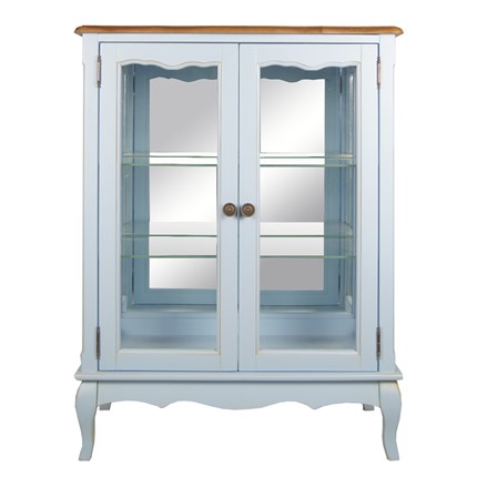 Распашной шкаф Leontina для посуды (ST9318B) Голубой в Сочи - изображение