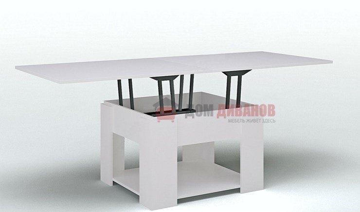 Журнальный стол-трансформер Модерн, дуб молочный в Краснодаре - изображение 1
