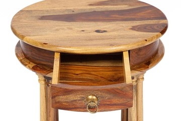 Кофейный столик Бомбей - 1149  палисандр, 45*45*60, натуральный (natural) арт.10049 в Армавире - предосмотр 1