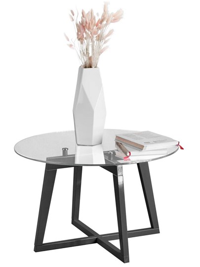 Стеклянный столик Рилле-445 (серый графит) в Сочи - изображение 4