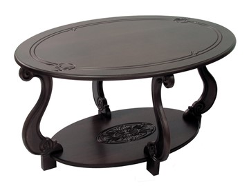 Овальный столик Овация-М (Темно-коричневый) в Краснодаре