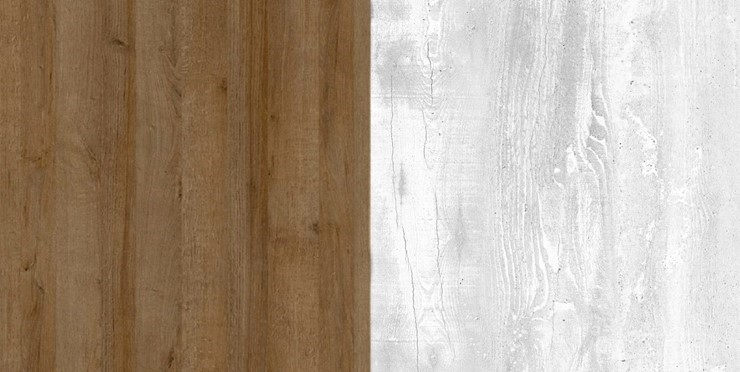 Угловой шкаф Пайн, ПП6, Дуб Крафт/Бетон Пайн в Сочи - изображение 2