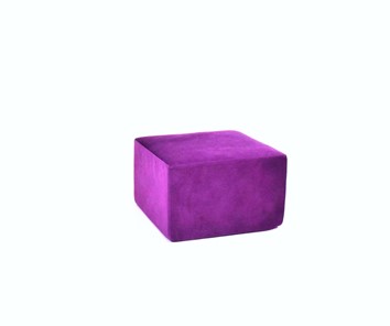 Пуф Тетрис 50х50, фиолетовый в Сочи