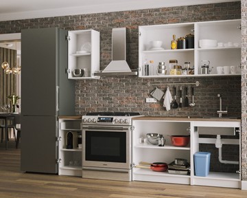 Кухонный гарнитур Лион 1,8 м (Белый) в Сочи - предосмотр 1