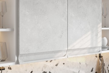 Угловой гарнитур Вельвет, бетон графит/бетон снежный в Армавире - предосмотр 4