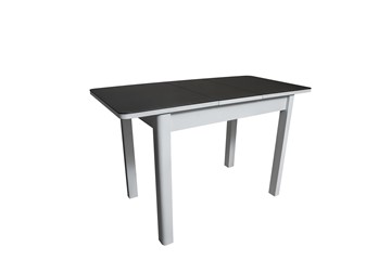 Кухонный раскладной стол Айсберг-1СТ белое-черное в Краснодаре - предосмотр 1