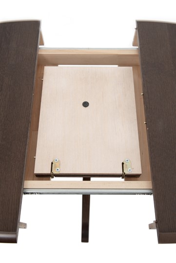 Стол раздвижной Фабрицио-1 исп. Эллипс, Тон 8 Покраска + патина с прорисовкой (на столешнице) в Армавире - изображение 4