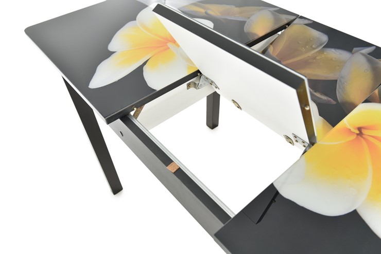 Кухонный раскладной стол Гамбург исп.2 ноги метал. крашеные №23, Фотопечать (Текстура №58) в Сочи - изображение 5
