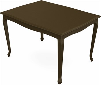 Обеденный раздвижной стол Кабриоль 1200х800, тон 5 Покраска + патина (в местах фрезеровки) в Армавире