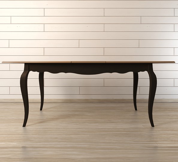 Кухонный стол раздвижной Leontina (ST9338BLK) Черный в Сочи - изображение 1