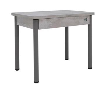 Кухонный стол раскладной Прайм-3Р, Цемент светлый в Армавире - предосмотр