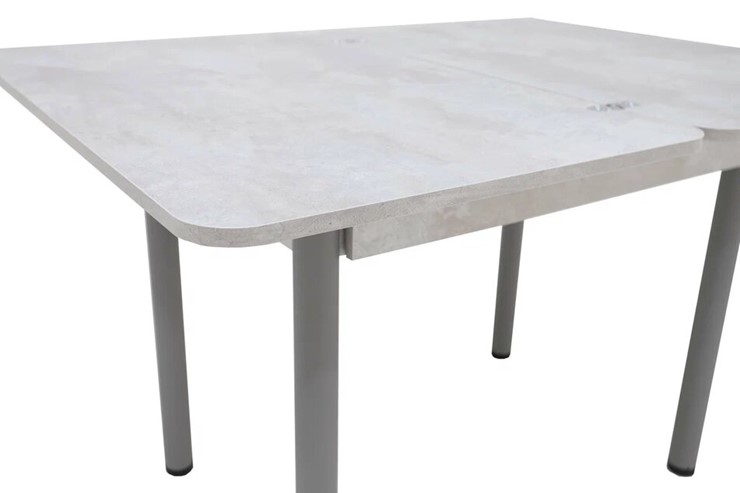 Кухонный стол раскладной Прайм-3Р, Цемент светлый в Армавире - изображение 3