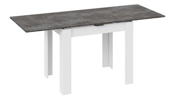 Кухонный стол раздвижной Промо тип 3 (Белый/Ателье темный) в Армавире - предосмотр 1