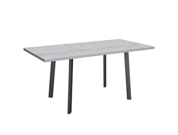 Кухонный стол раскладной Робин, опоры прямые, цемент светлый в Армавире - предосмотр 4