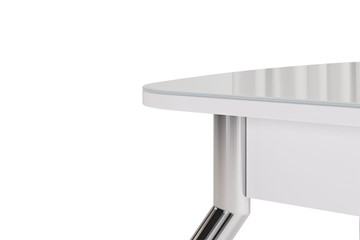 Обеденный раздвижной стол Танго, белый/геометрия в Сочи - предосмотр 5