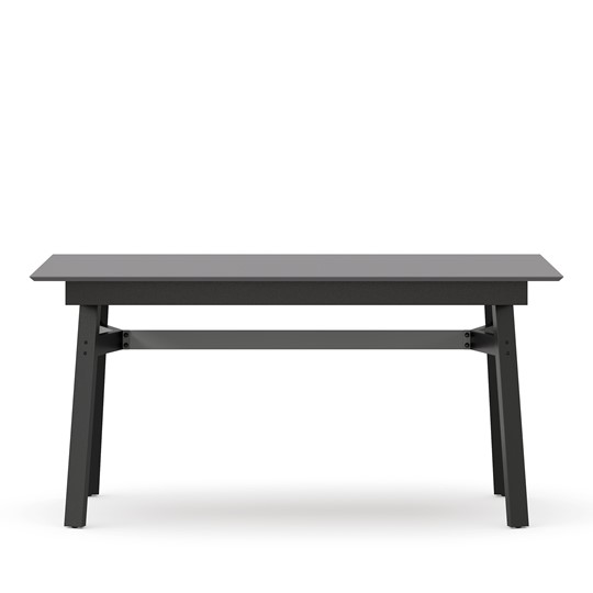 Кухонный стол 1600 Элиот ЛД 414.100.000, Оникс Серый/Чёрный в Армавире - изображение 2