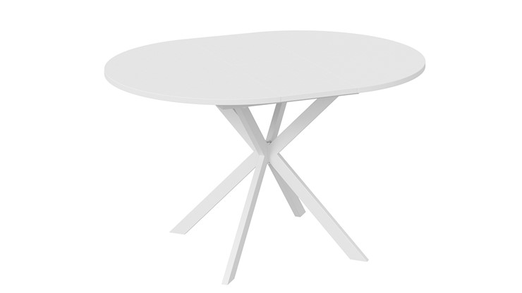 Стол на кухню Мэдисон Тип 1 (Белый муар, Белый) в Сочи - изображение 3