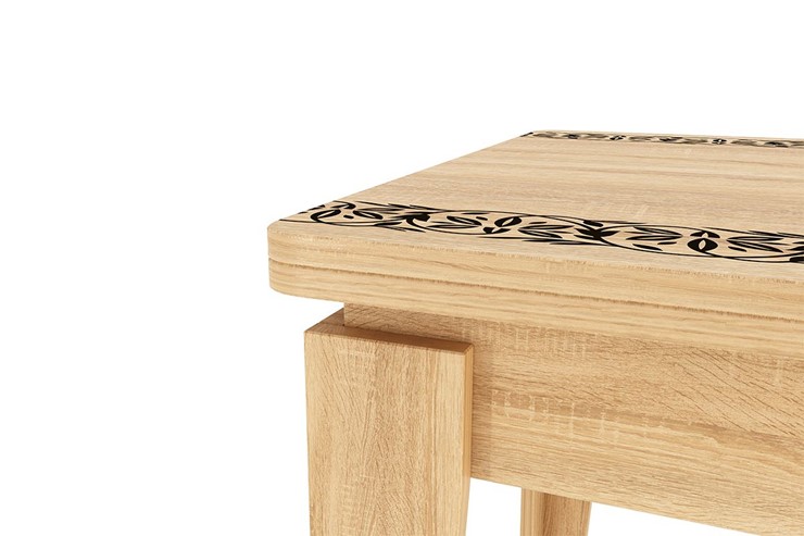 Кухонный стол раздвижной Фантазия, дуб сонома в Краснодаре - изображение 4