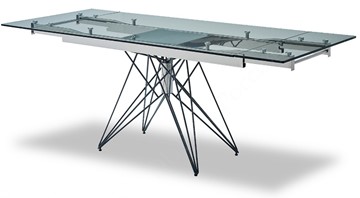 Обеденный раздвижной стол T-041 (140) прозрачный в Краснодаре - предосмотр 3
