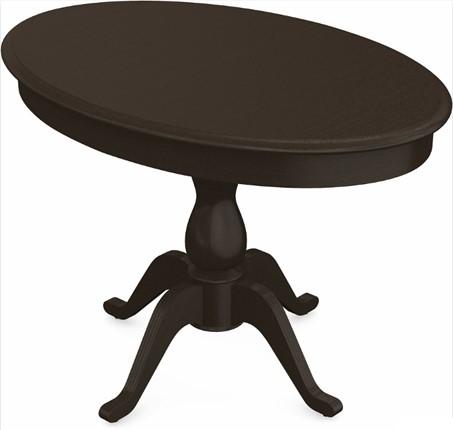 Стол раздвижной Фабрицио-1 исп. Эллипс, Тон 8 Покраска + патина с прорисовкой (на столешнице) в Армавире - изображение