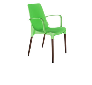 Обеденный стул SHT-ST76/S424-С (зеленый/коричневый муар) в Армавире
