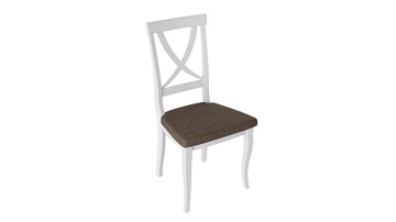 Обеденный стул Лион 2 (Белый матовый/тк № 112) в Краснодаре