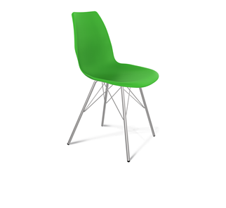 Кухонный стул SHT-ST29/S37 (зеленый ral 6018/хром лак) в Краснодаре