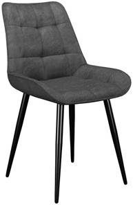 Кухонный стул 206М, микровелюр B22 grey, ножки черные в Сочи