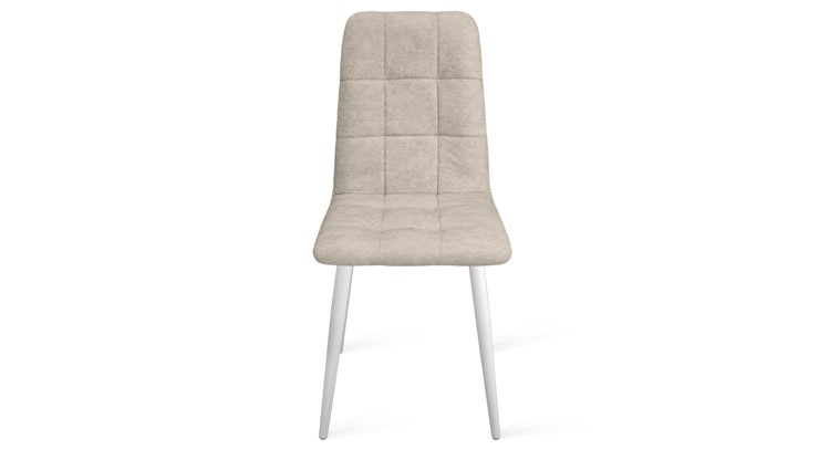 Обеденный стул Аспен К1С (Белый матовый/Микровелюр Duna Brilliant) в Армавире - изображение 3