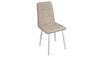 Обеденный стул Аспен К1С (Белый матовый/Микровелюр Duna Brilliant) в Армавире - предосмотр