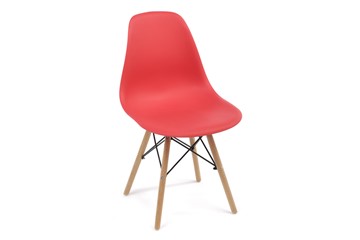 Обеденный стул DSL 110 Wood (красный) в Новороссийске