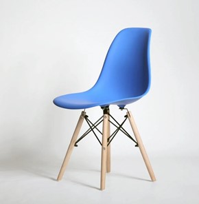 Обеденный стул DSL 110 Wood (синий) в Сочи