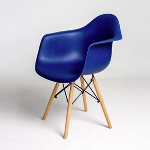 Обеденный стул DSL 330 Wood (темно-синий) в Краснодаре