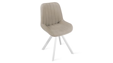 Обеденный стул Марвел Исп. 2 К2 (Белый матовый/Велюр Confetti Smoke) в Армавире