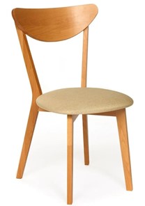 Обеденный стул MAXI (Макси), бук/ткань 86x48,5x54,5 Бежевый/ натуральный бук арт.19593 в Новороссийске