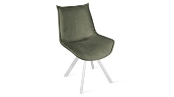 Обеденный стул Тейлор Исп. 2 К2 (Белый матовый/Микровелюр Jercy Deep Green) в Сочи