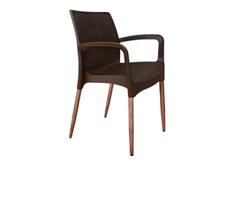 Обеденный стул SHT-ST68/S424-С (коричневый/темный орех) в Армавире