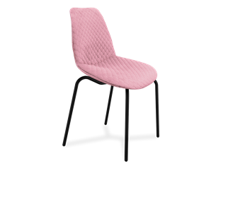 Обеденный стул SHT-ST29-С22 / SHT-S130 HD (розовый зефир/черный муар) в Краснодаре