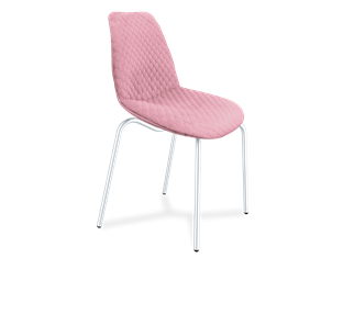 Обеденный стул SHT-ST29-С22 / SHT-S130 HD (розовый зефир/хром лак) в Краснодаре