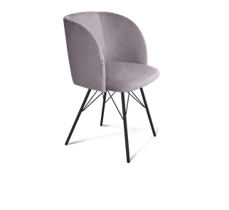 Обеденный стул SHT-ST33 / SHT-S37 (сиреневая орхидея/черный муар) в Краснодаре