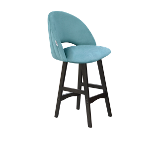 Полубарный стул SHT-ST34-1 / SHT-S65-1 (голубая пастель/венге) в Сочи