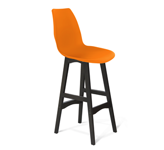 Барный стул SHT-ST29/S65 (оранжевый ral2003/венге) в Сочи