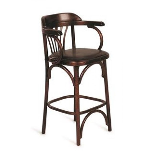Барный стул 650 твердый (темный тон) в Армавире - изображение 1