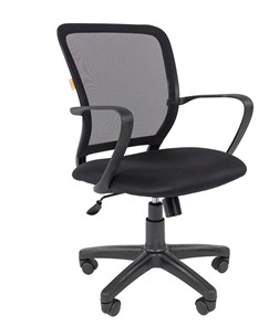 Офисное кресло CHAIRMAN 698 black, ткань, цвет черный в Краснодаре